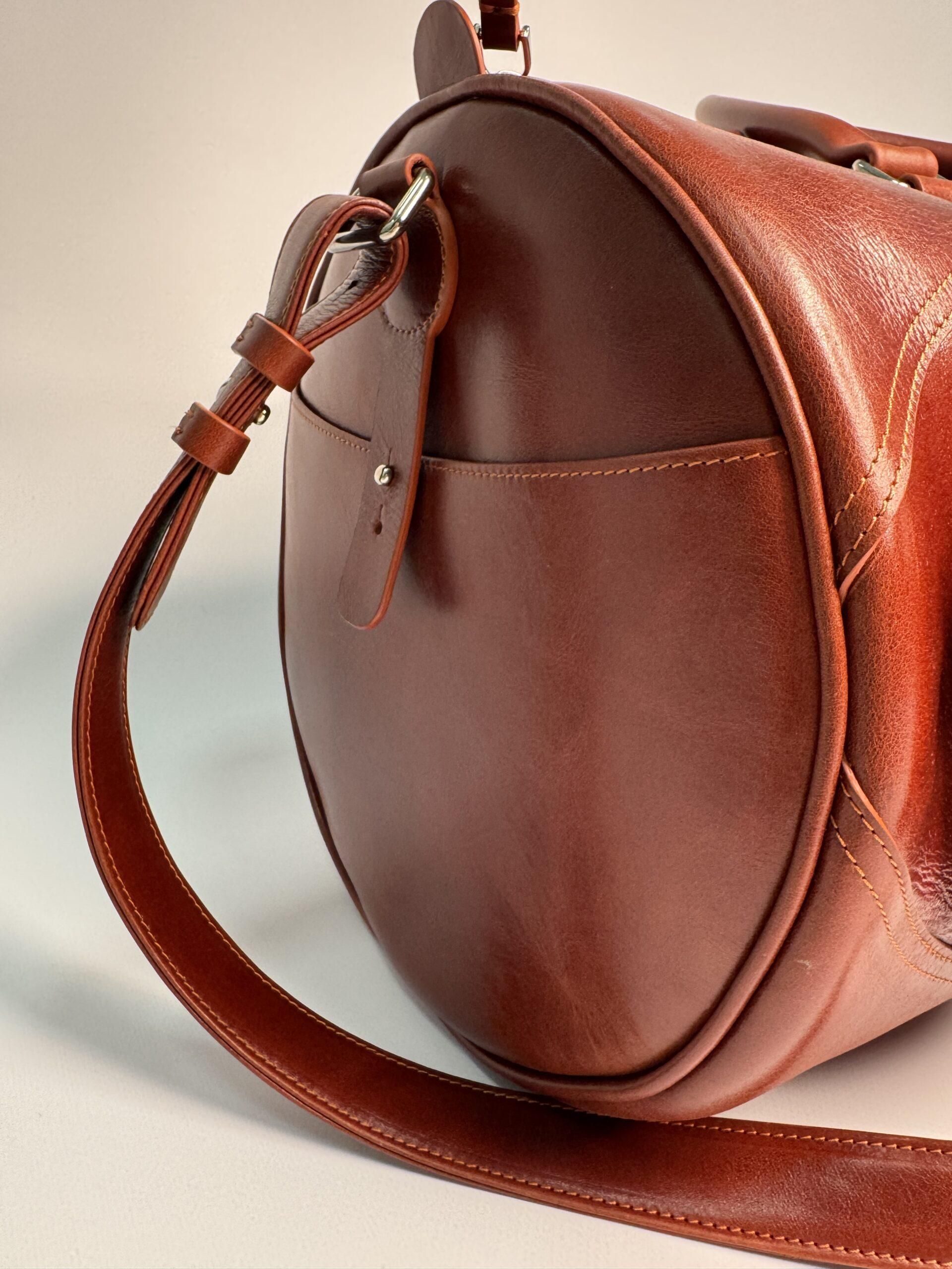 :RETRO sport leather bag