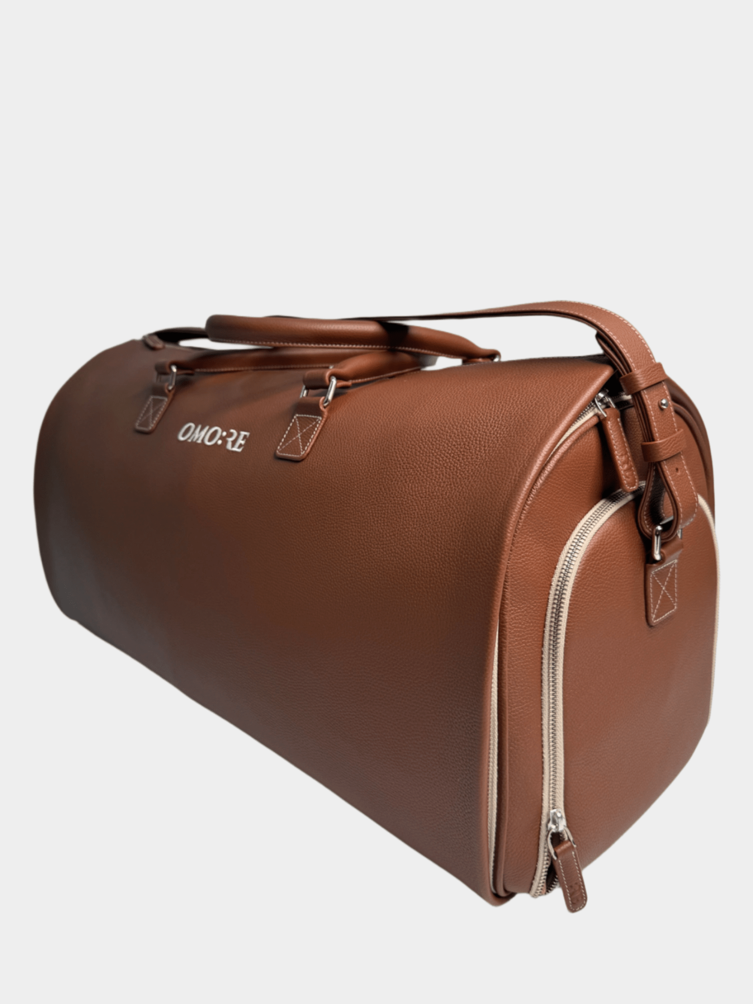 MO:RE garment leather bag