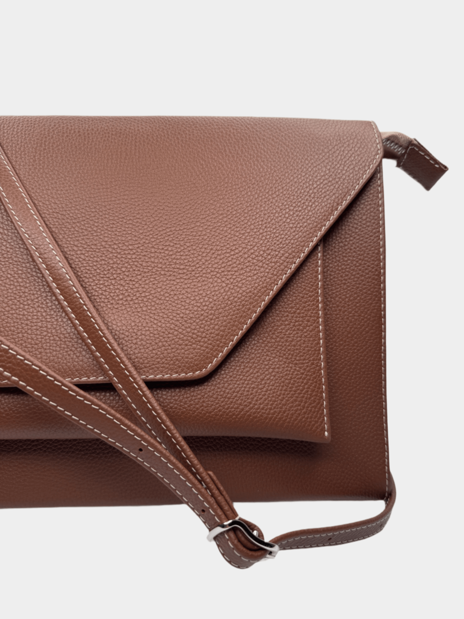 CONS:RET clutch leather bag