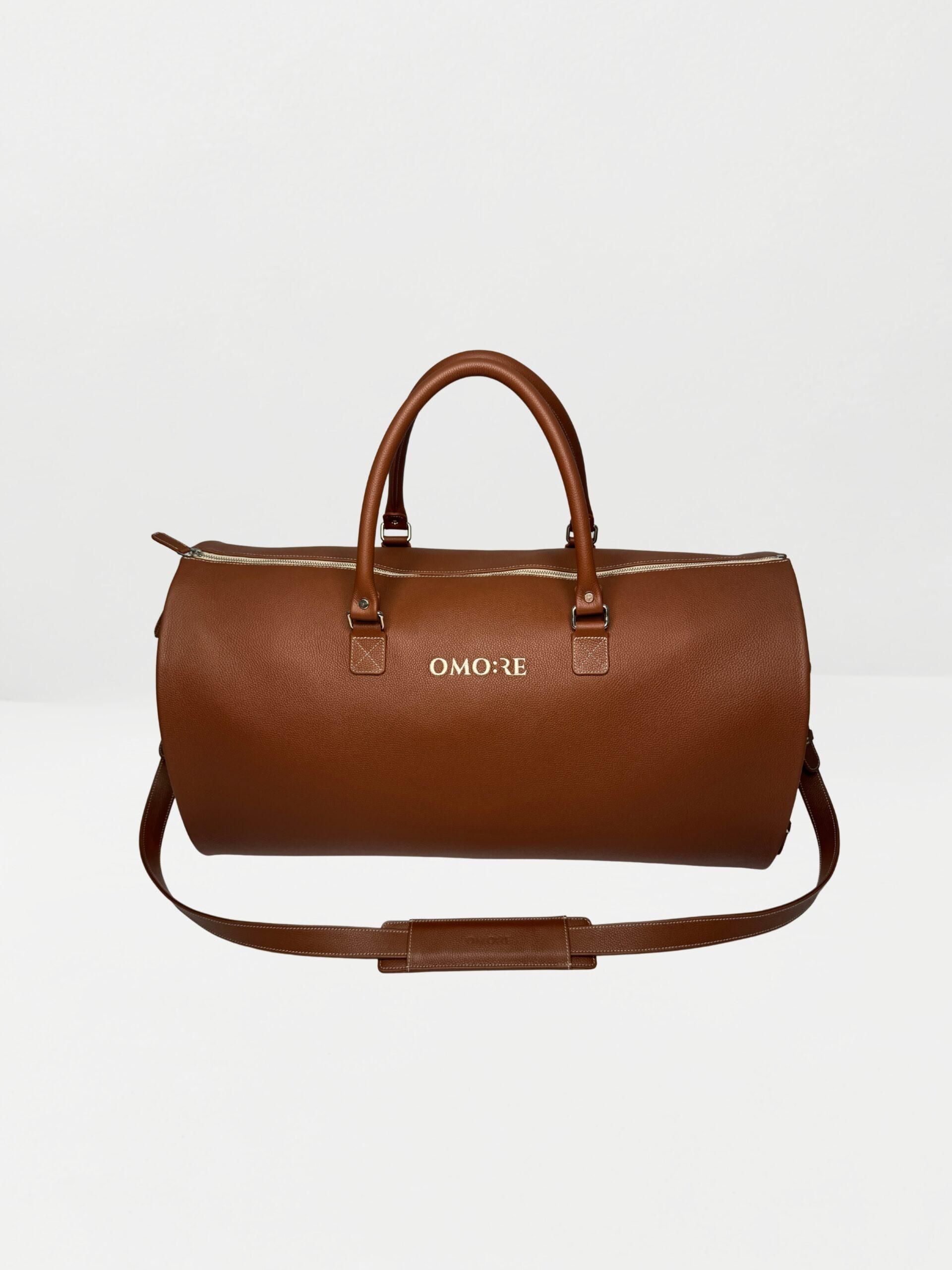 MO:RE garment leather bag