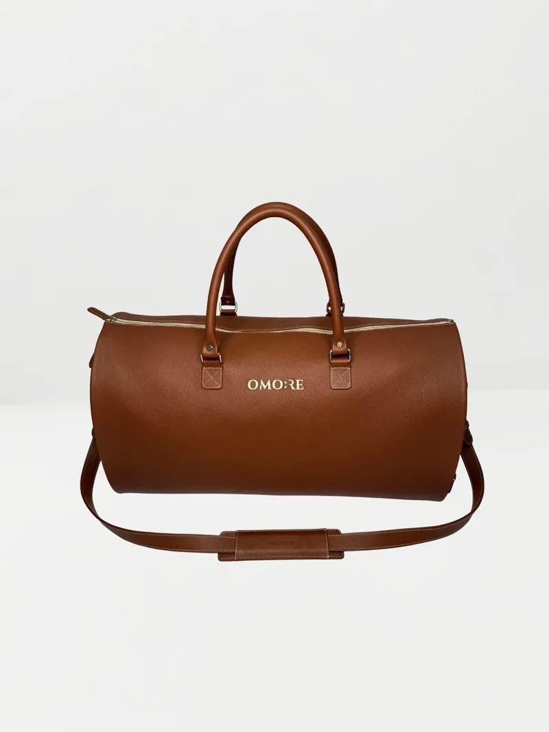 MO:RE garment leather bag