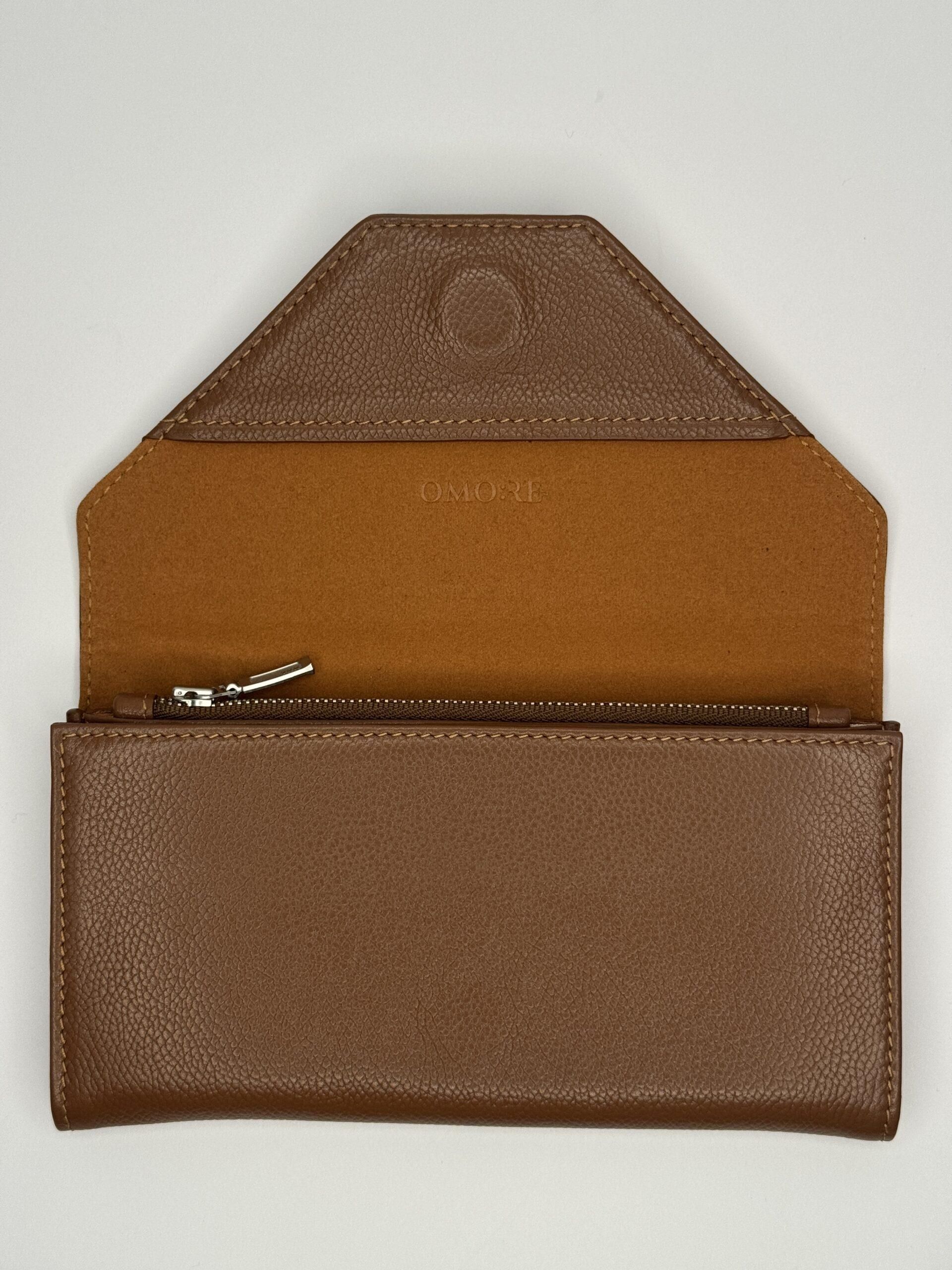 MA:RENGO leather envelope wallet