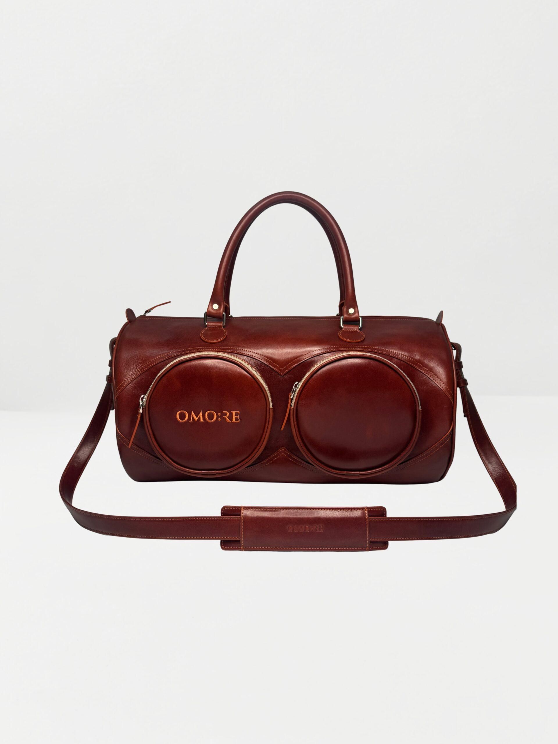 :RETRO sport leather bag