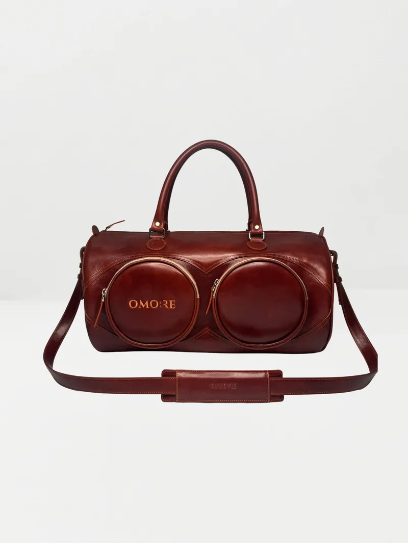 :RETRO sport leather bag