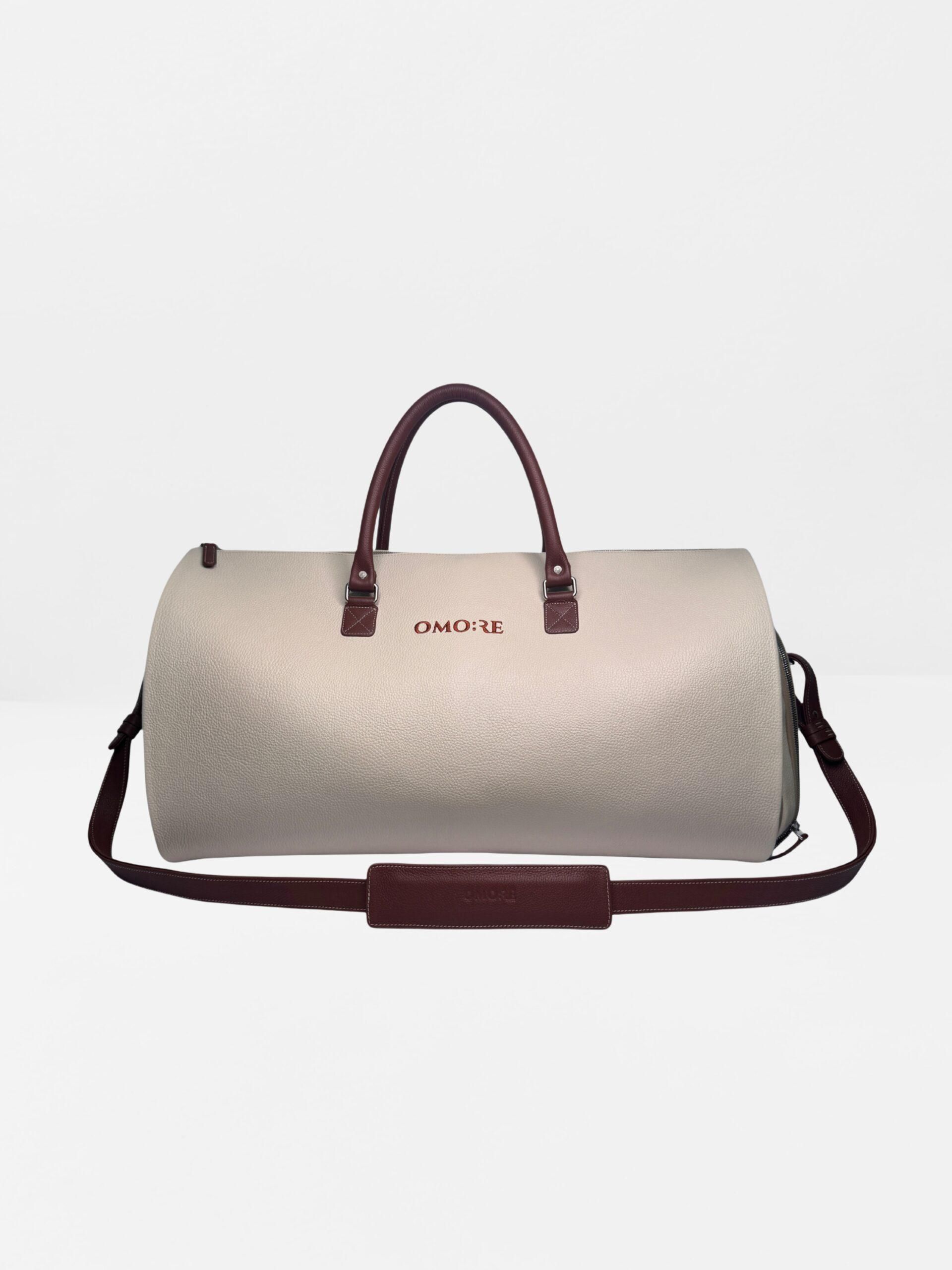 MO:RE garment leather bag