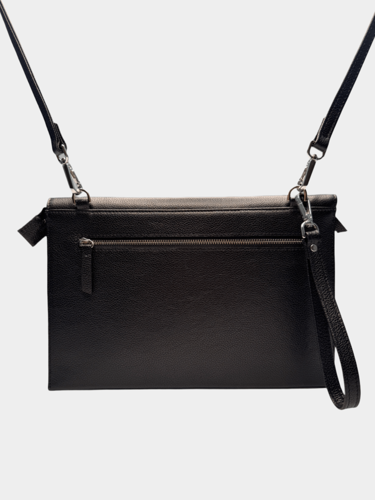C:REO clutch leather bag