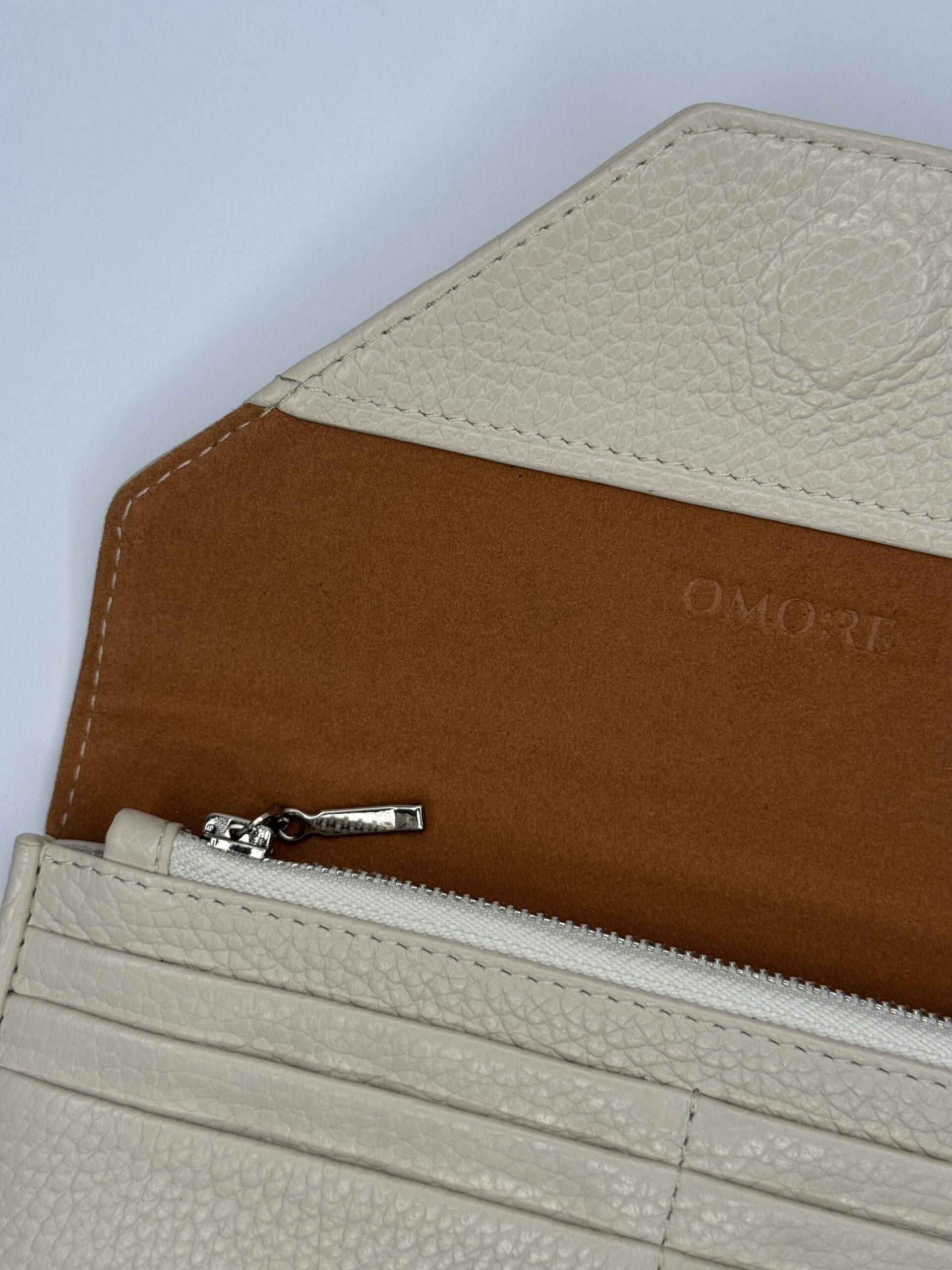MA:RENGO leather envelope wallet