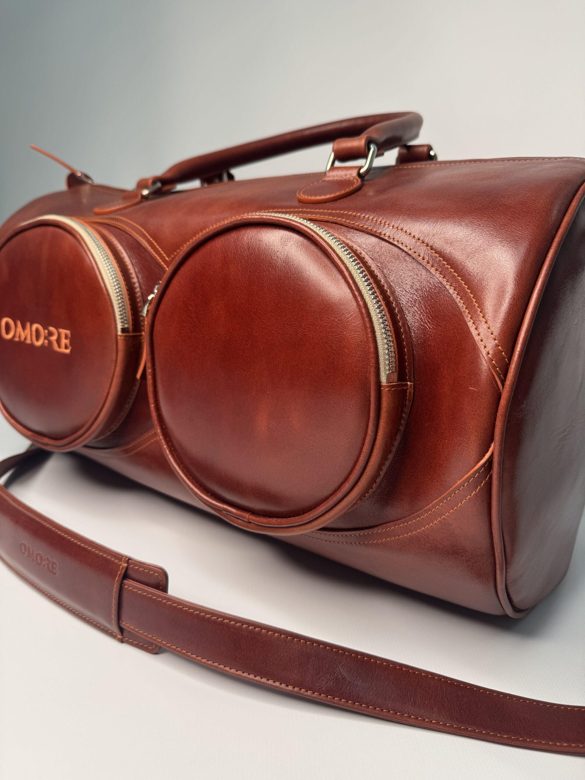 :RETRO sport leather bag