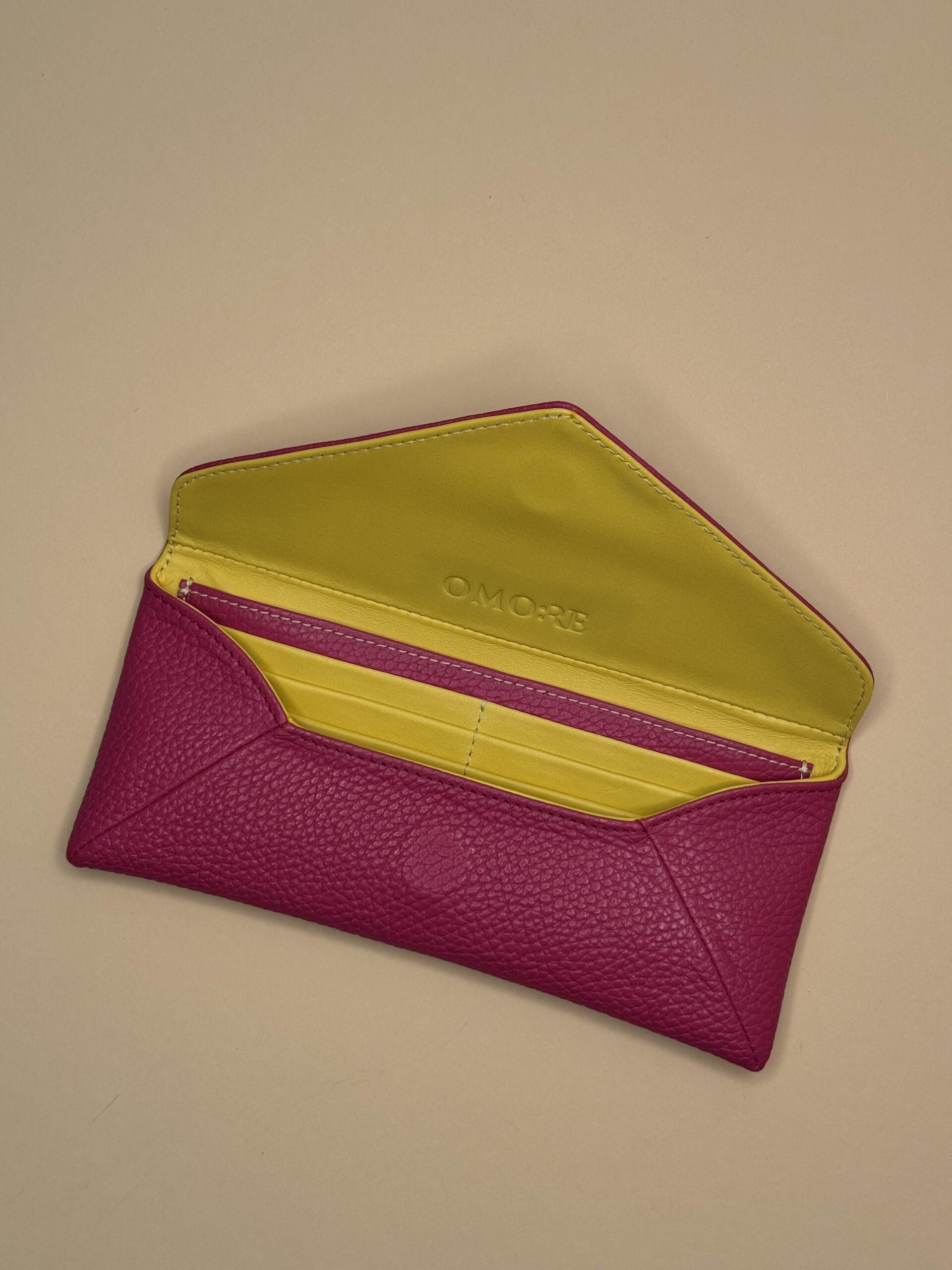 Leather envelope wallet