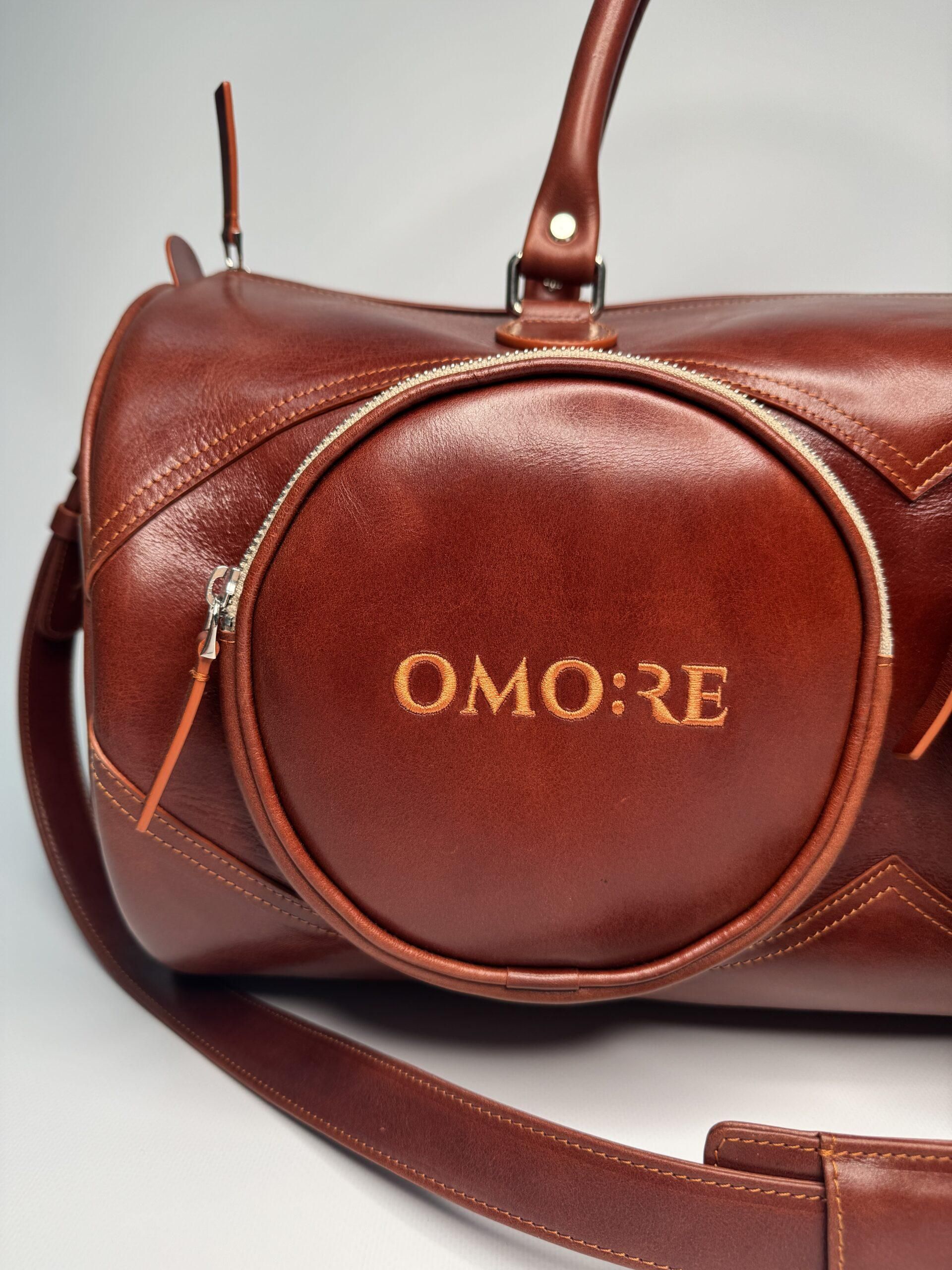 :RETRO sport leather bag
