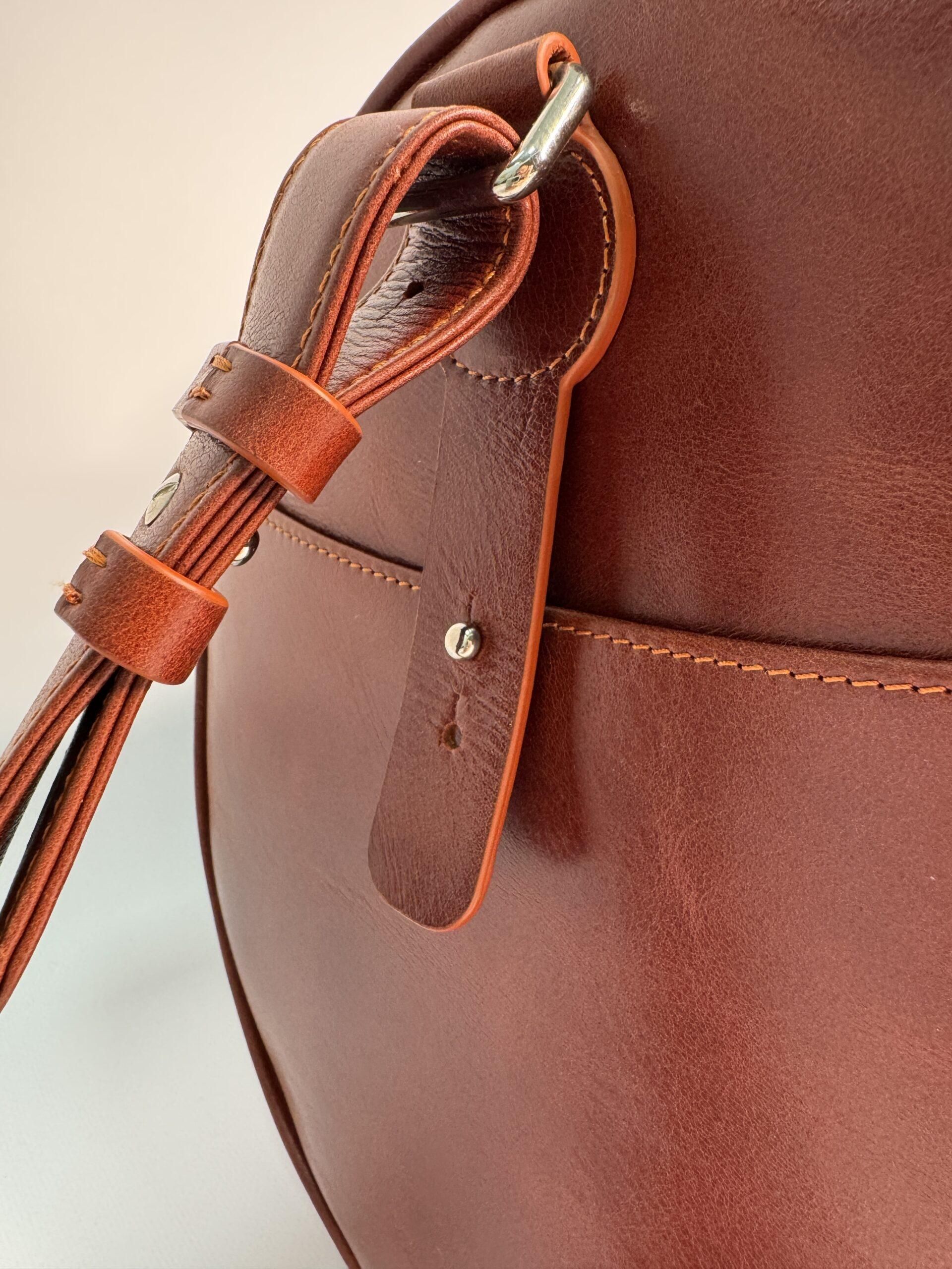 :RETRO sport leather bag