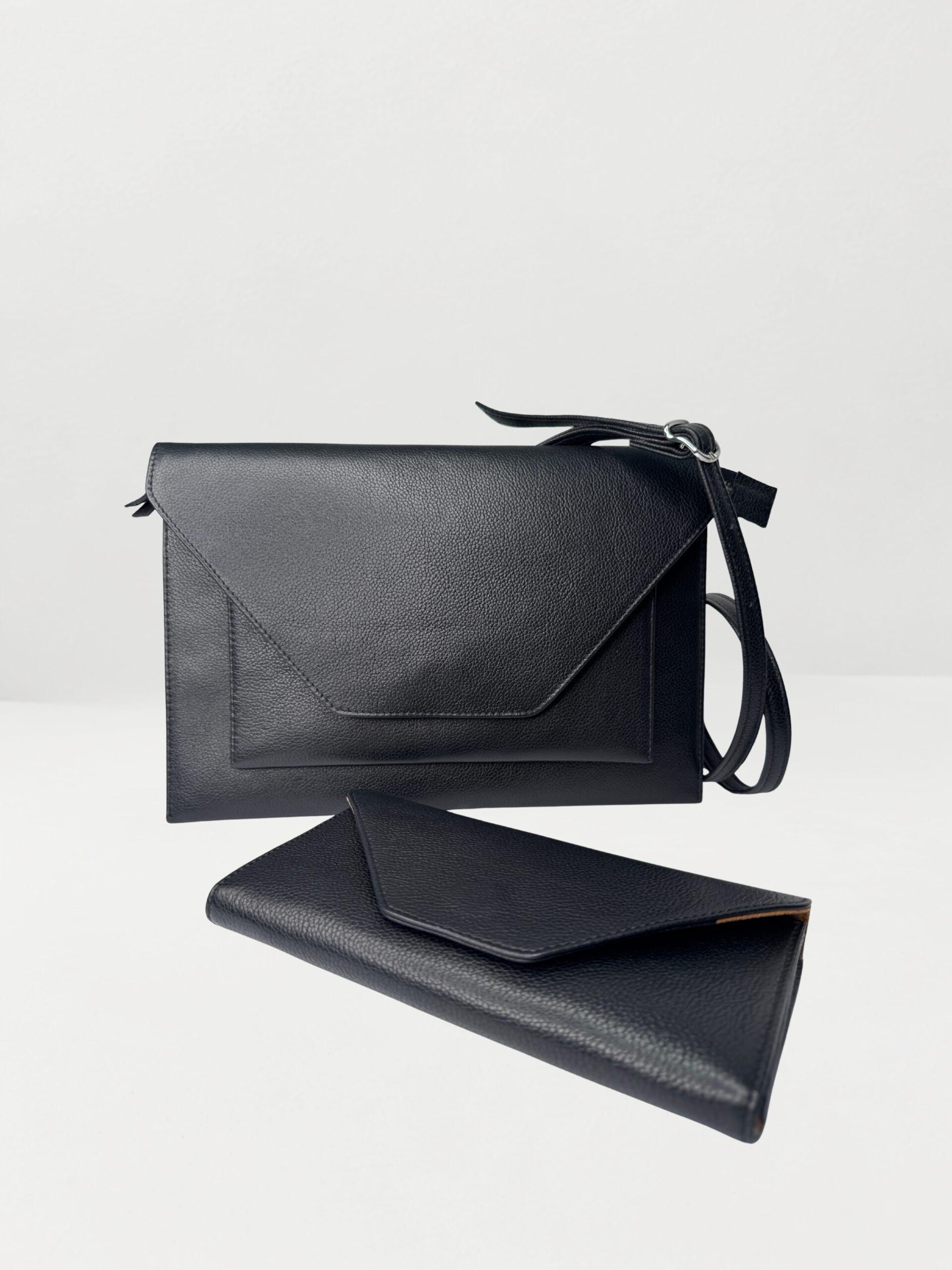C:REO clutch leather bag