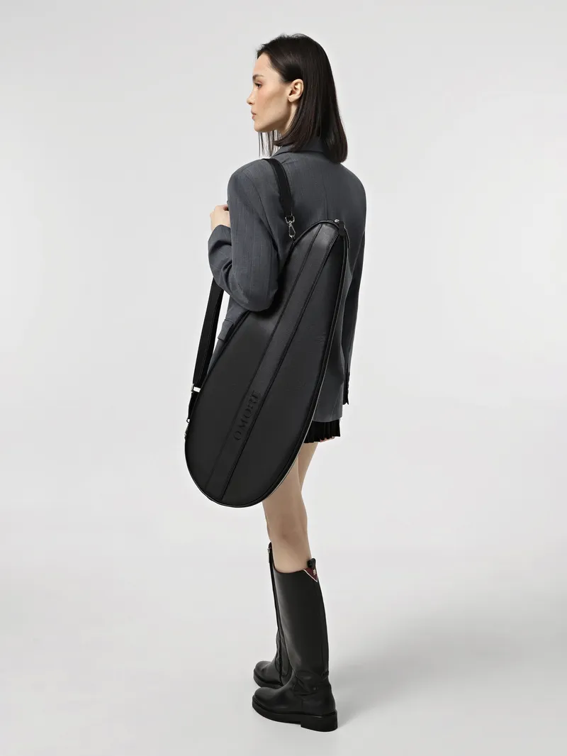 :REACT tennis leather case